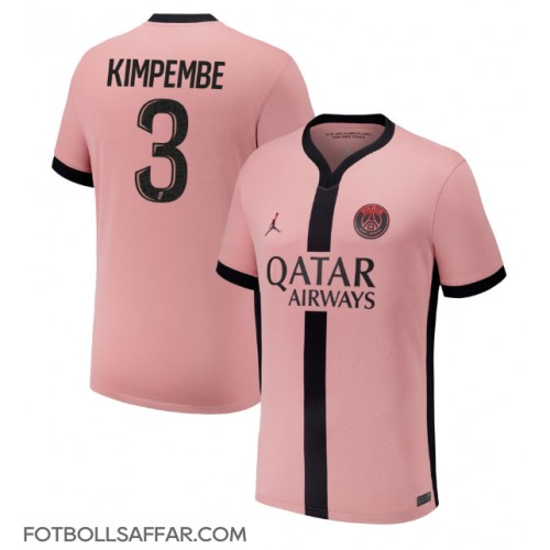 Paris Saint-Germain Presnel Kimpembe #3 Tredjeställ 2024-25 Kortärmad